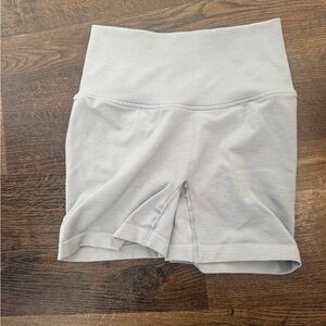 CSB Women's Gray High-Waisted Shorts